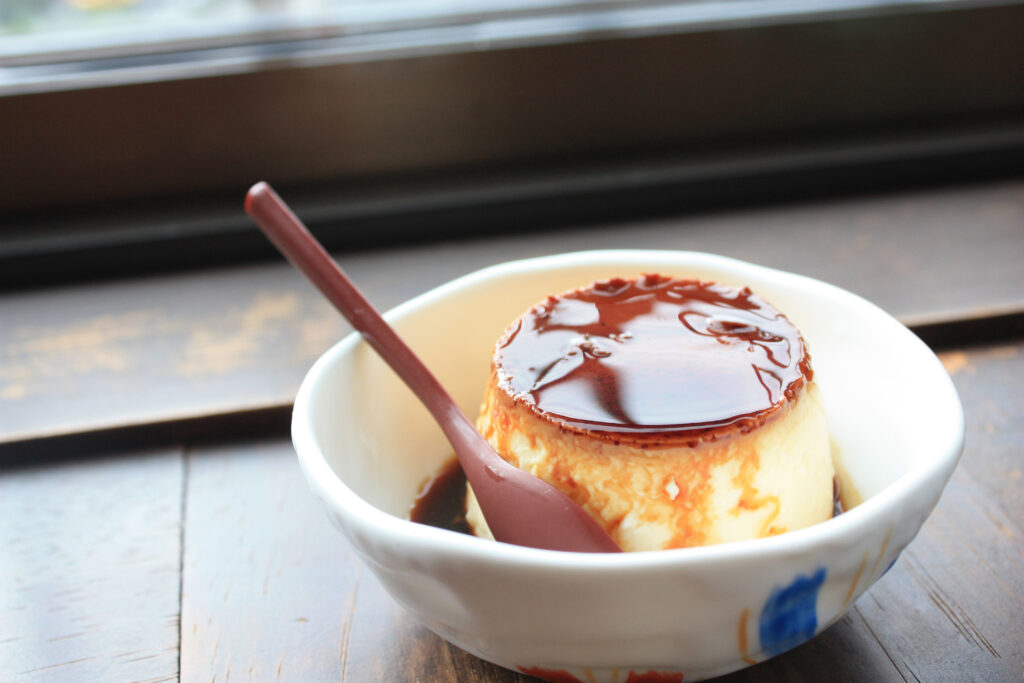 Jigoku-mushi Pudding